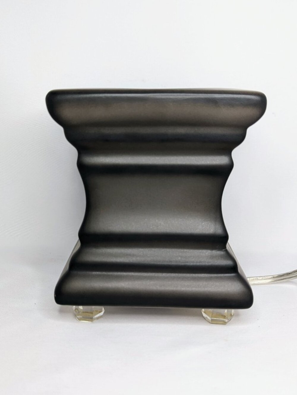 Gold Canyon Candle Square Footed Wax Warmer with Timer Gray – Ceramic Flameless